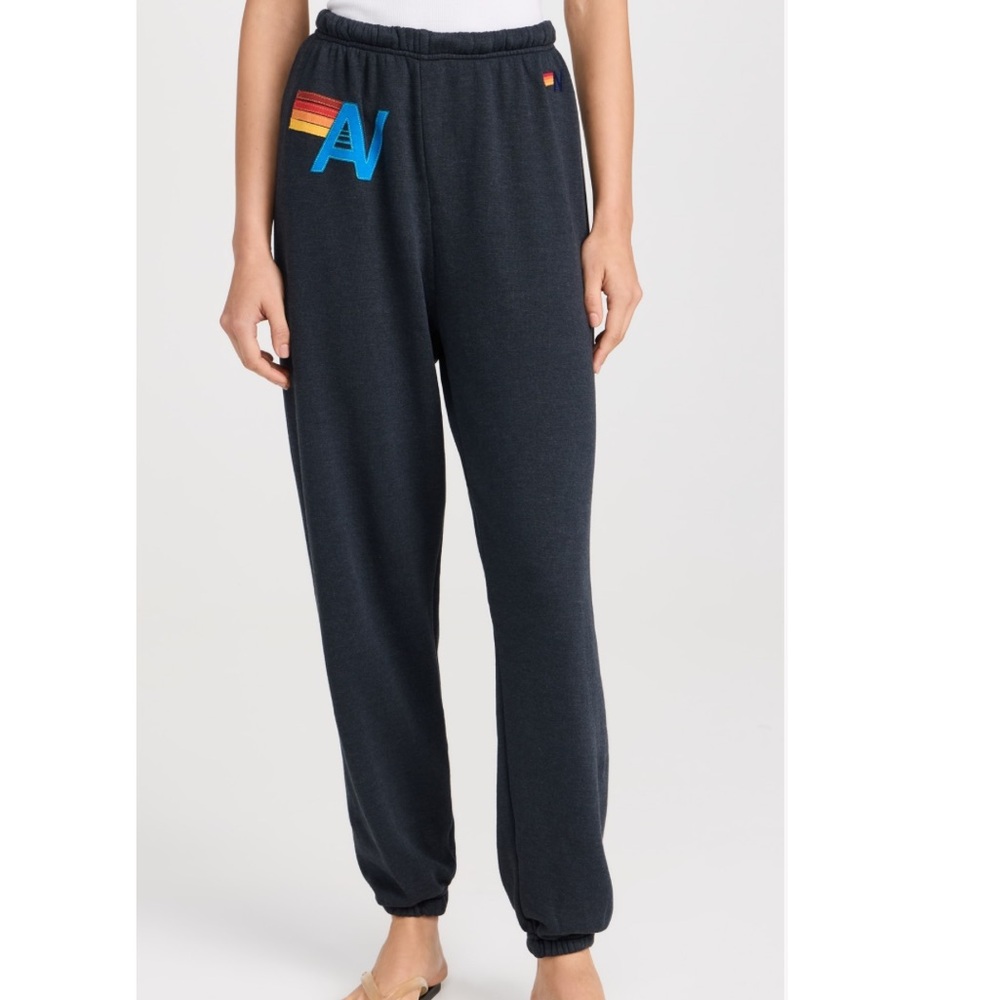 Women’s Aviator Nation Logo Sweatpants size Small in Charcoal
